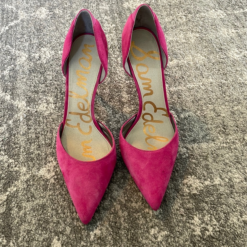 Pink 3 inch heels
